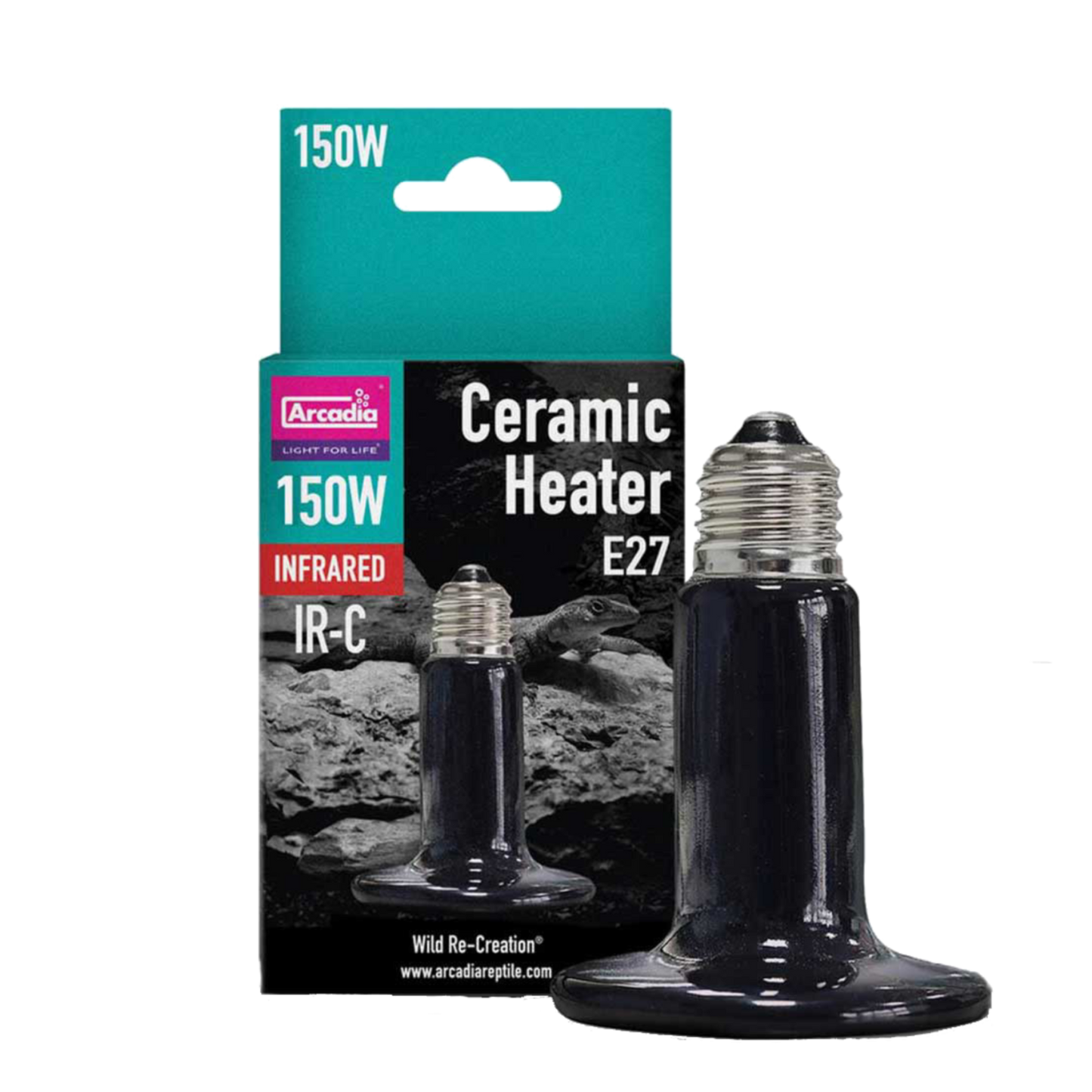 Arcadia Ceramic Heat Lamp E27 150 W