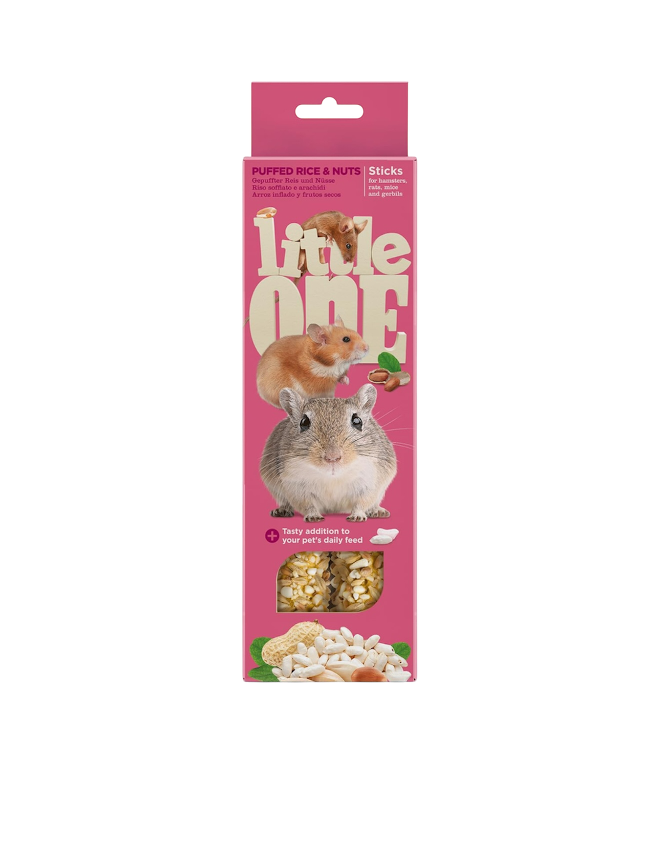 Little One Nasirúd PUFFASZTOTT RÍZS ÉS MOGYORÓ 2x55g