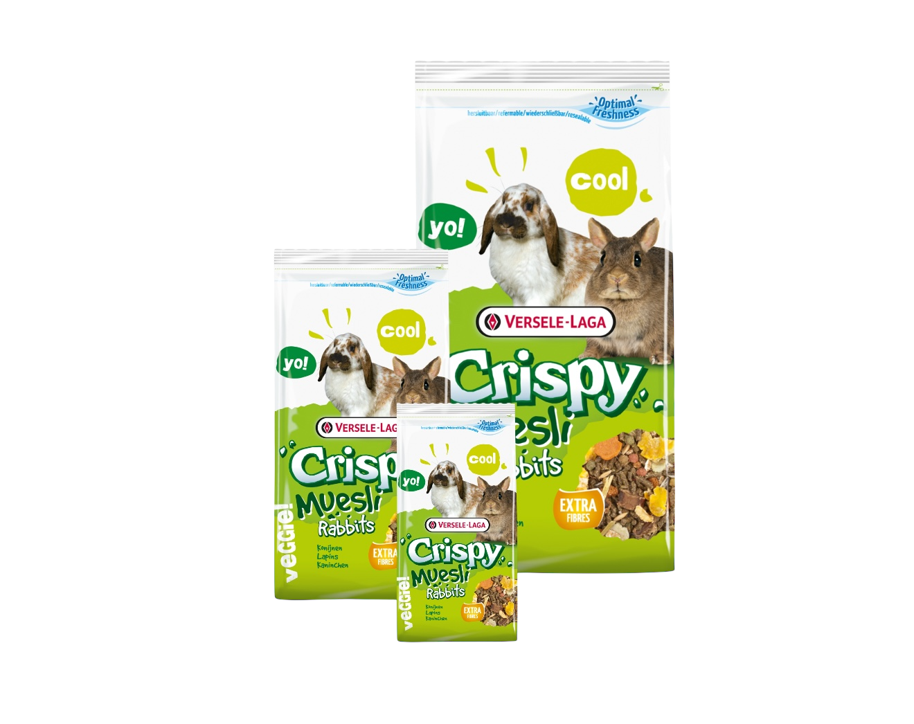 Versele-Laga Crispy Muesli Nyuszi 400g