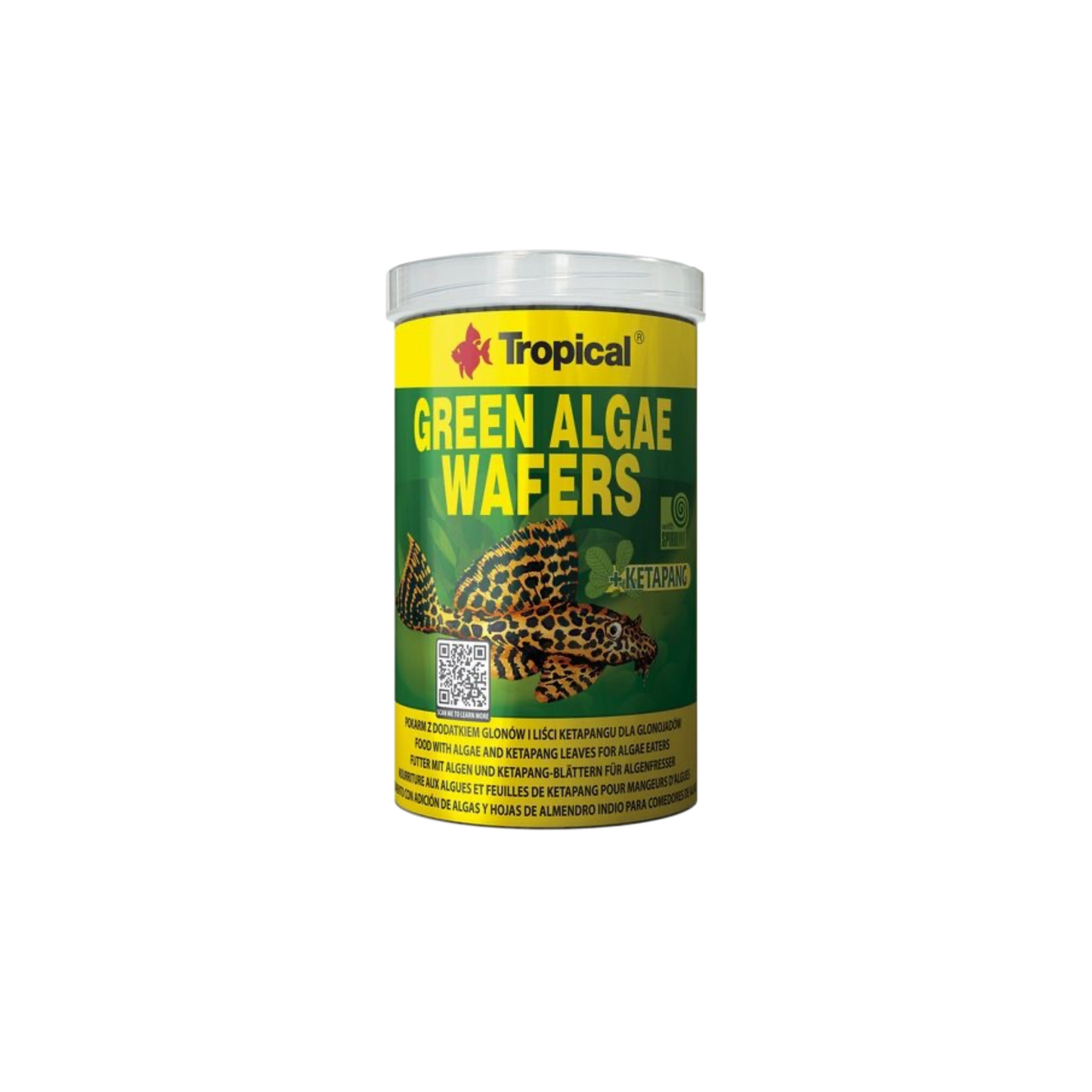 Tropical Green Algae Wafers 250ml/113g