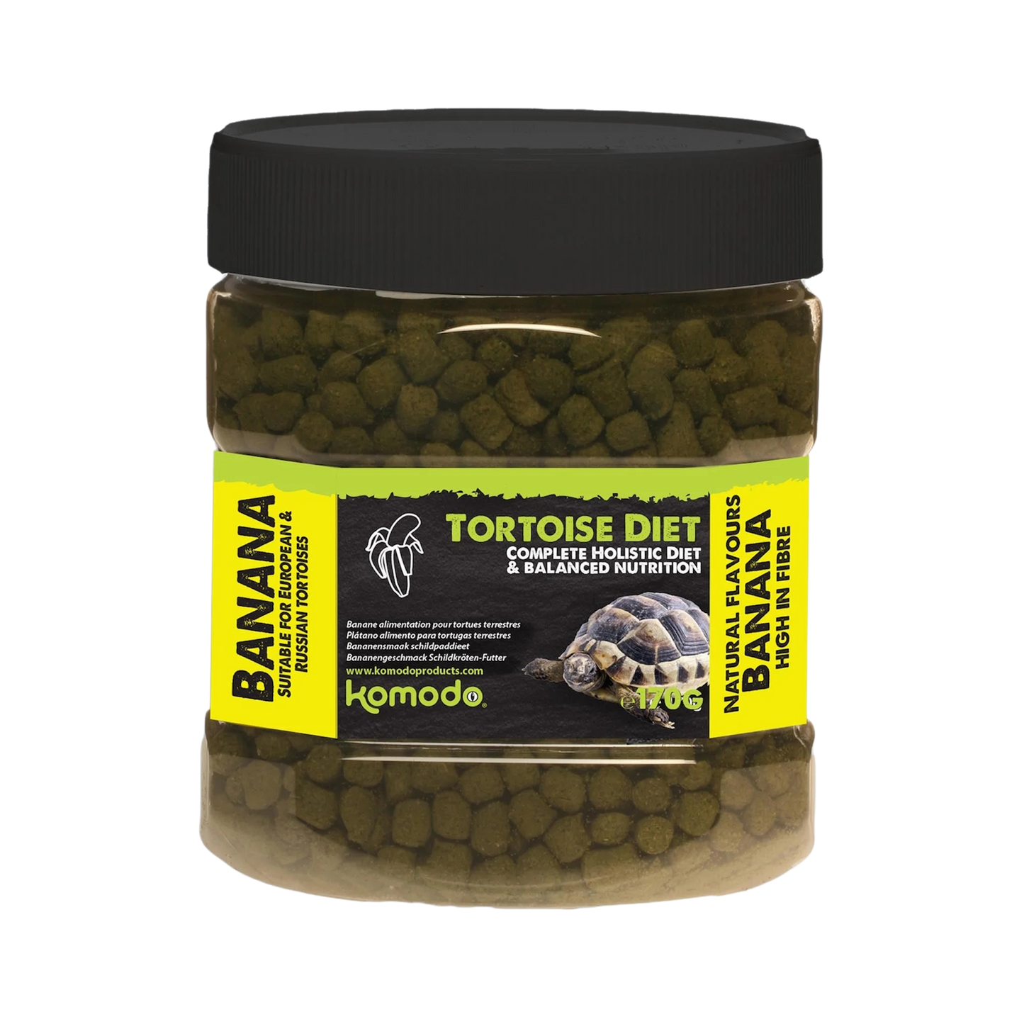 Komodo Tortoise Diet Banana Szárazföldi teknős eledel | 170g
