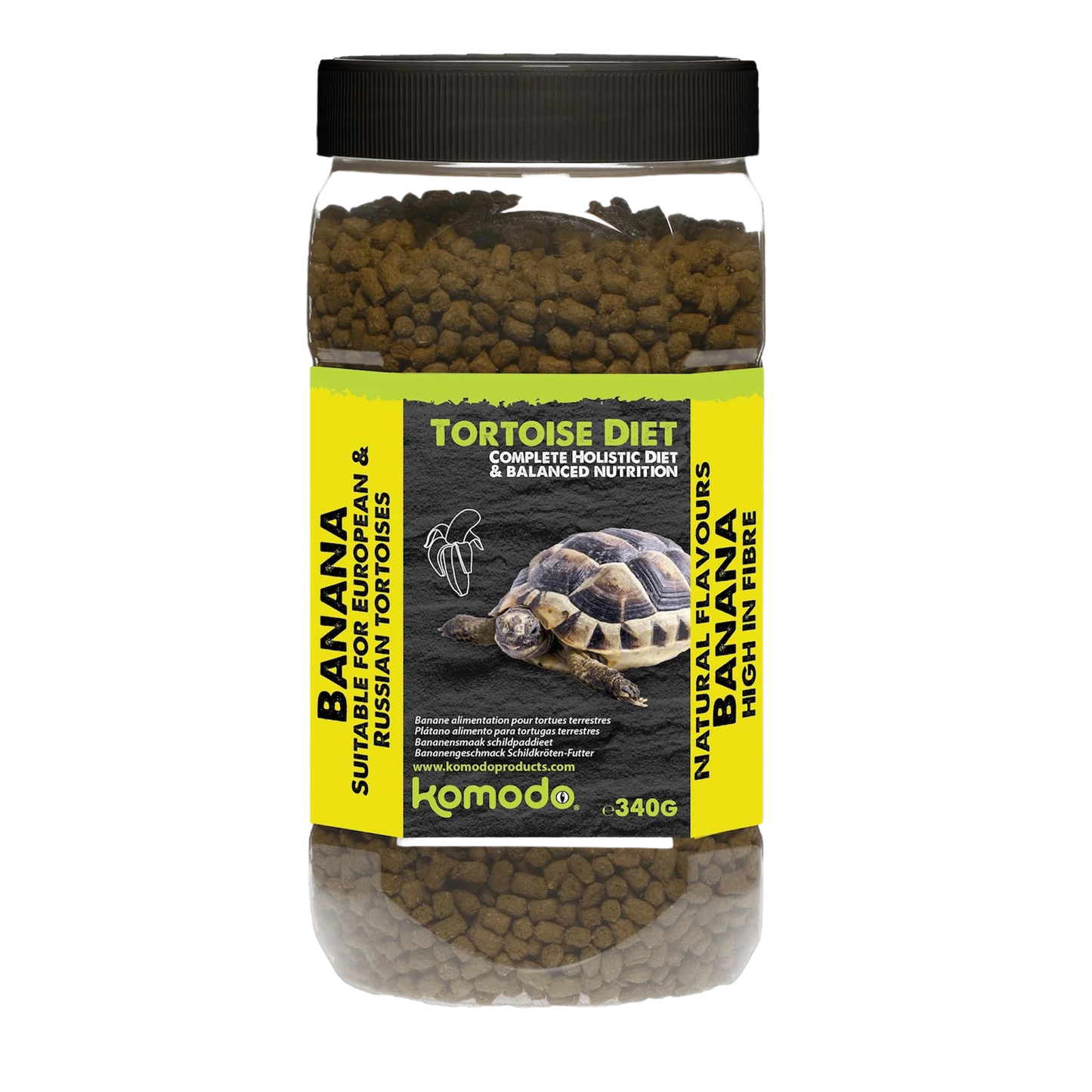 Komodo Tortoise Diet Banana Szárazföldi teknős eledel | 340g