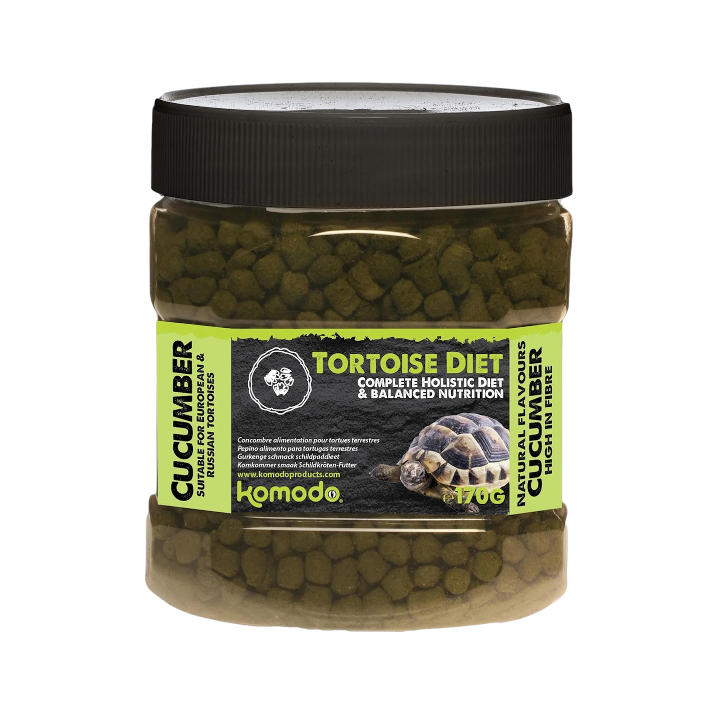 Komodo Tortoise Diet Cucumber Szárazföldi teknős eledel | 170g