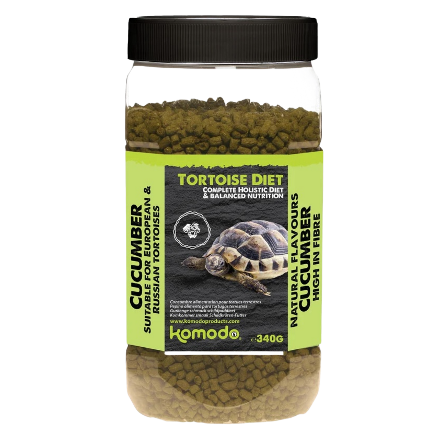 Komodo Tortoise Diet Cucumber Szárazföldi teknős eledel | 340g