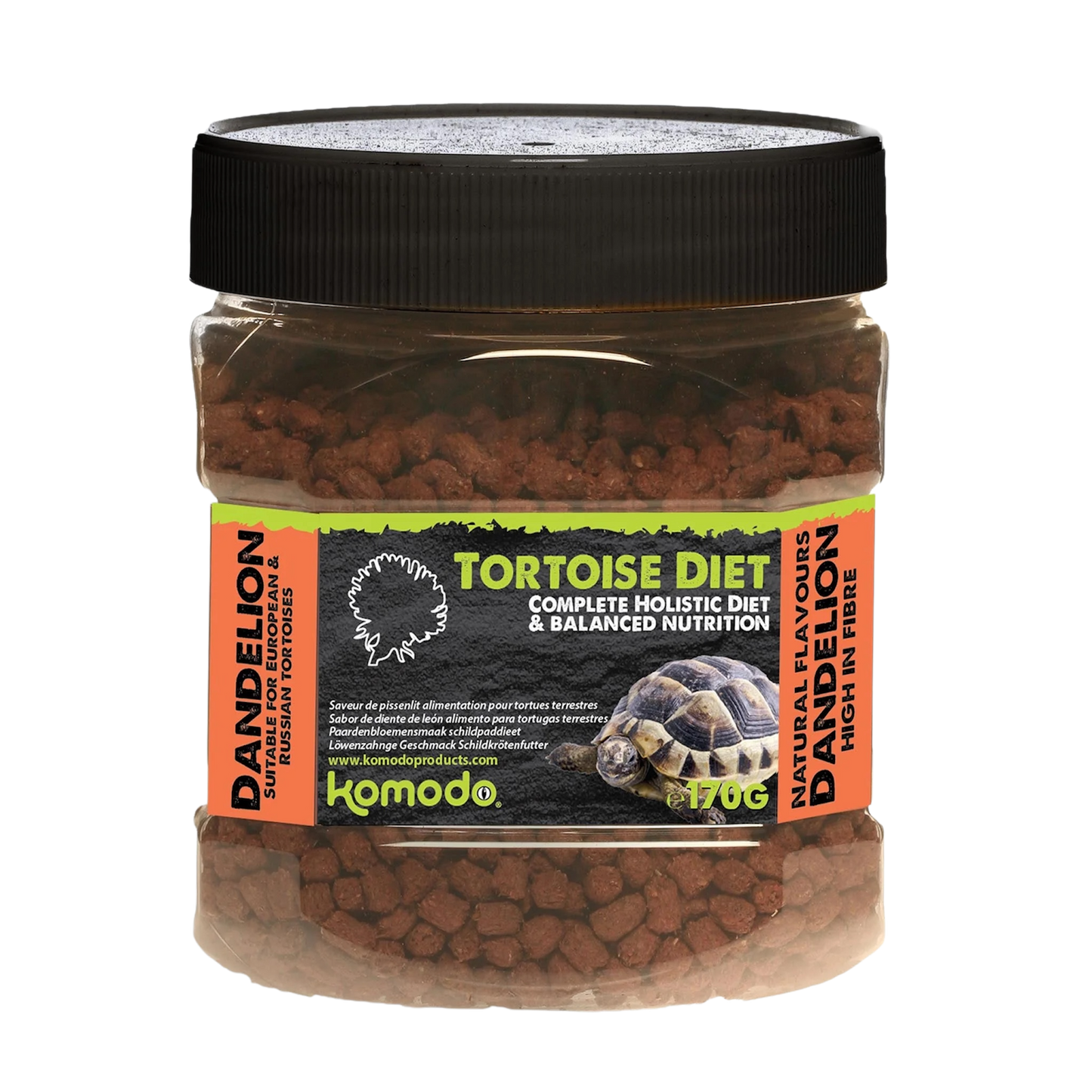 Komodo Tortoise Diet Dandelion Szárazföldi teknős eledel | 170g