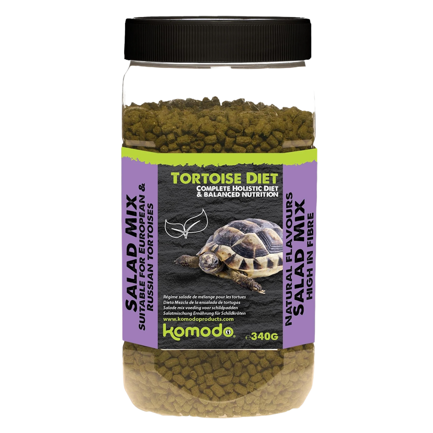 Komodo Tortoise Diet Salad Mix Szárazföldi teknős eledel | 340g