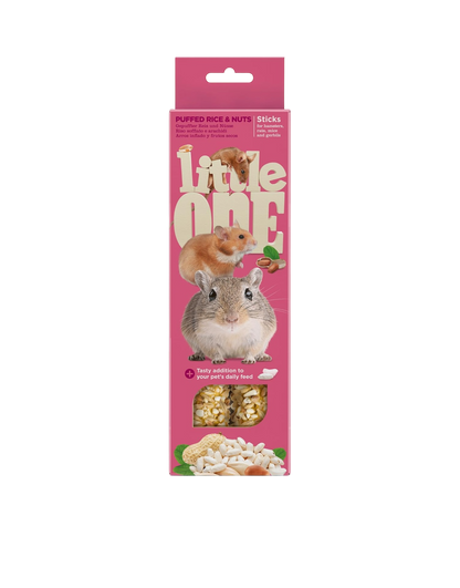 Little One Nasirúd PUFFASZTOTT RÍZS ÉS MOGYORÓ 2x55g