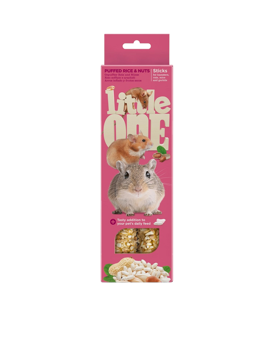 Little One Nasirúd PUFFASZTOTT RÍZS ÉS MOGYORÓ 2x55g