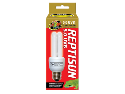 ZooMed Reptisun 5.0 UVB 13 W Mini Kompakt égő
