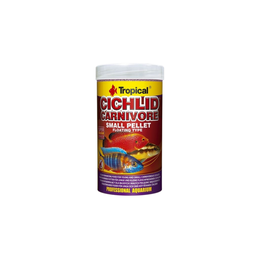 Tropical Cichlid Carnivore Small Pellet 250ml/90g