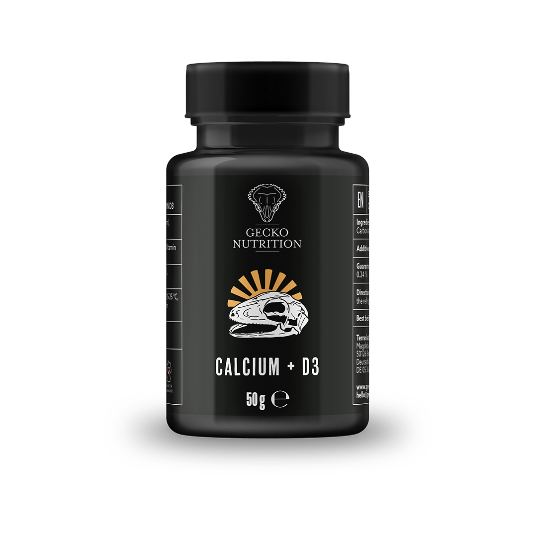 Gecko Nutrition - Calcium +D3 - 50g