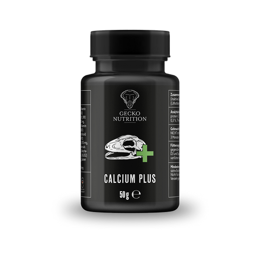 Gecko Nutrition - Calcium Plus - 50g