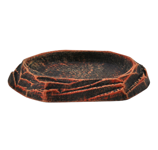 Kerámia itatótálka terráriumba (18x13x2,5cm) CZ118
