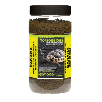 Komodo Tortoise Diet Banana Szárazföldi teknős eledel | 340g