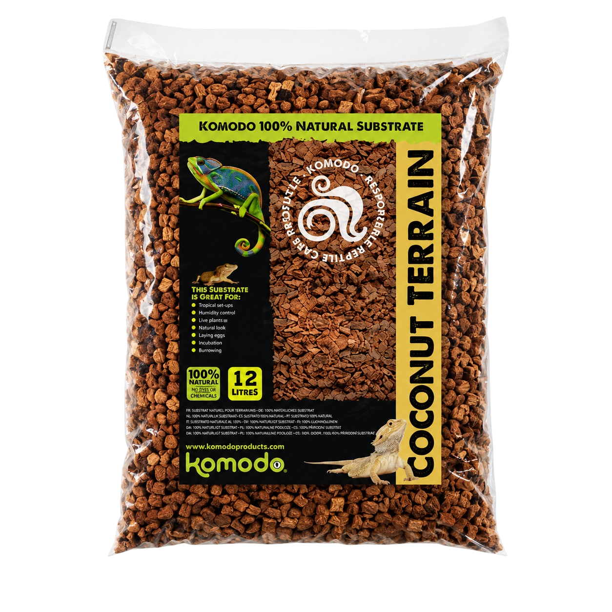 Komodo Kókuszchips - 12L