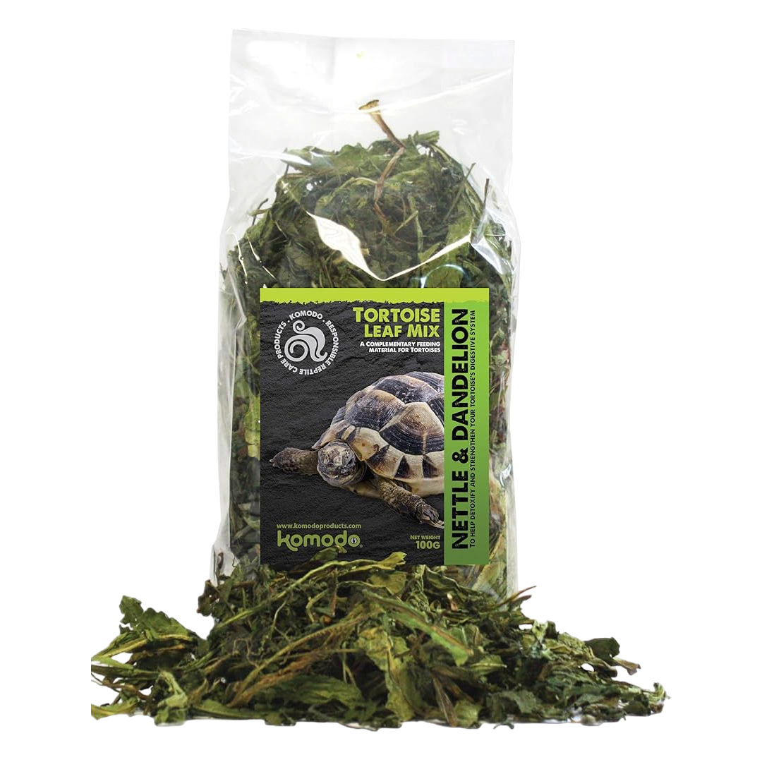 Komodo Tortoise Leaf Mix Szárazföldi teknős eledel | 100g