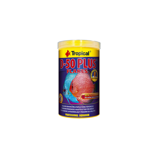Tropical D-50 Plus Flakes 250ml/50g